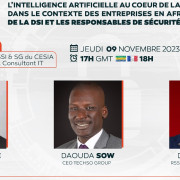 Webinaire sur l’intelligence artificielle dans la cybersécurité – l’impact en Afrique :